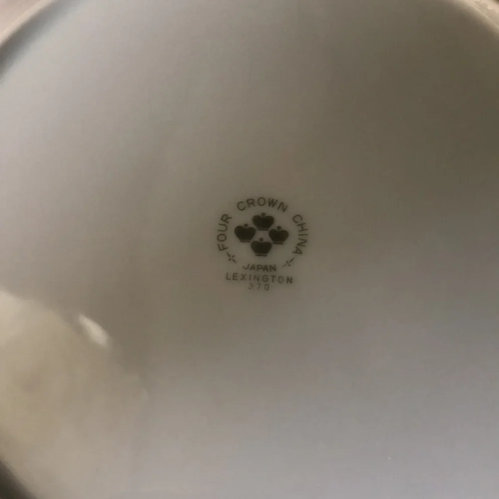🎃 Four Crown China Japan Lexington 370 Set